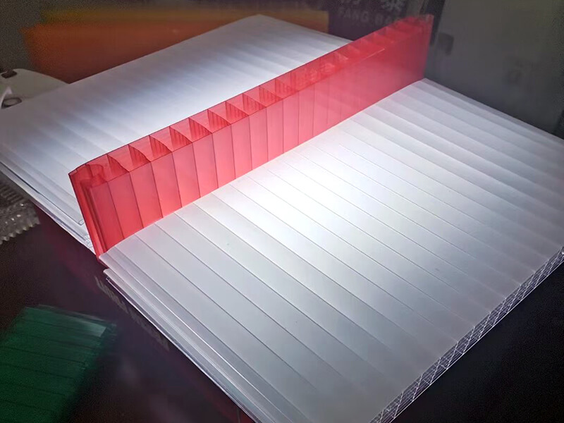 polycarbonate sheet facade